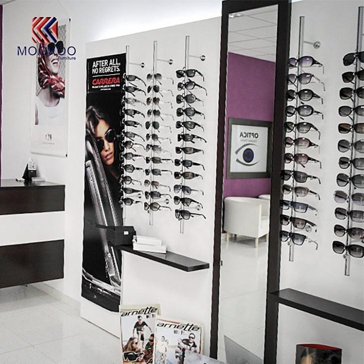 Optical Wall Kiosk Display Interior Design